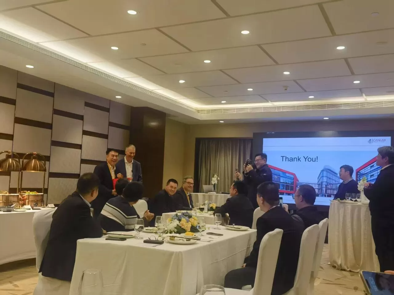武汉诺雅光电受邀参加德国SCANLAB技术交流会及晚宴